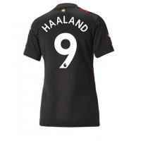 Manchester City Erling Haaland #9 Udebanetrøje Dame 2022-23 Kortærmet